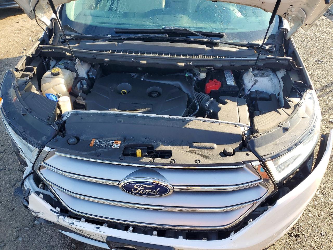 2015 Ford Edge Titanium White vin: 2FMTK3K94FBC08874