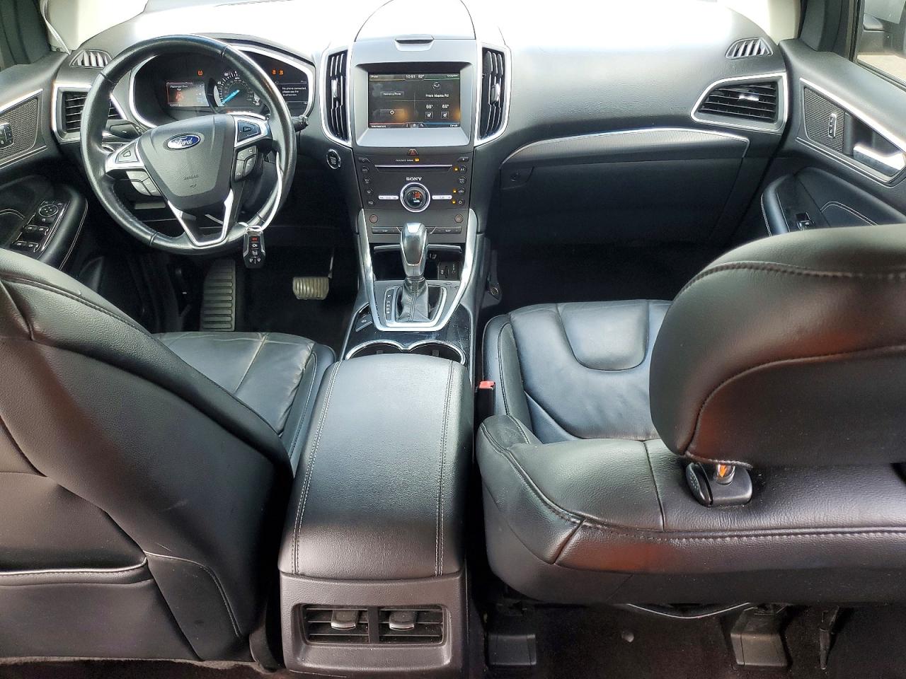 2015 Ford Edge Titanium Silver vin: 2FMTK3K95FBC37302