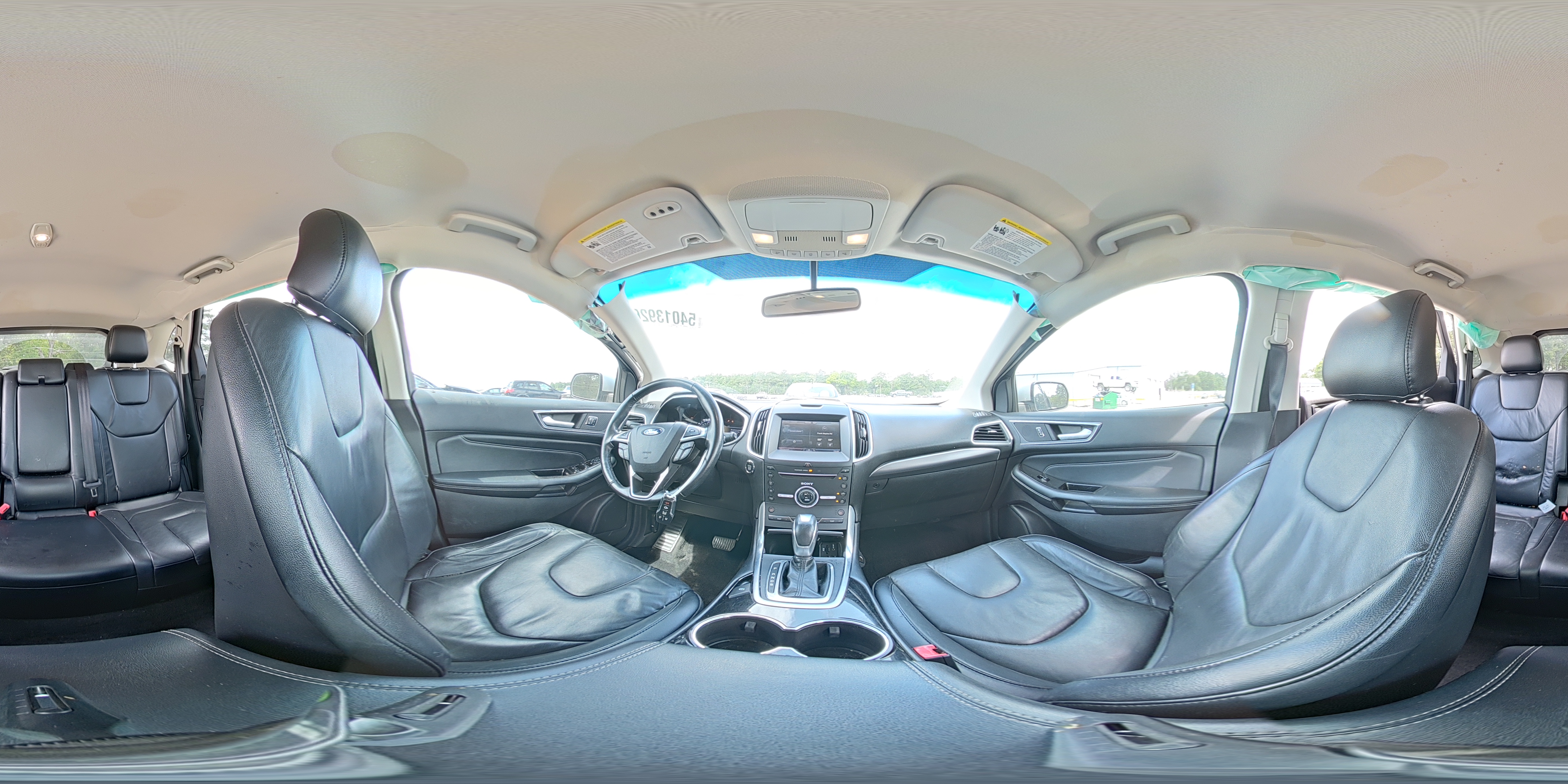 2015 Ford Edge Titanium Silver vin: 2FMTK3K95FBC37302