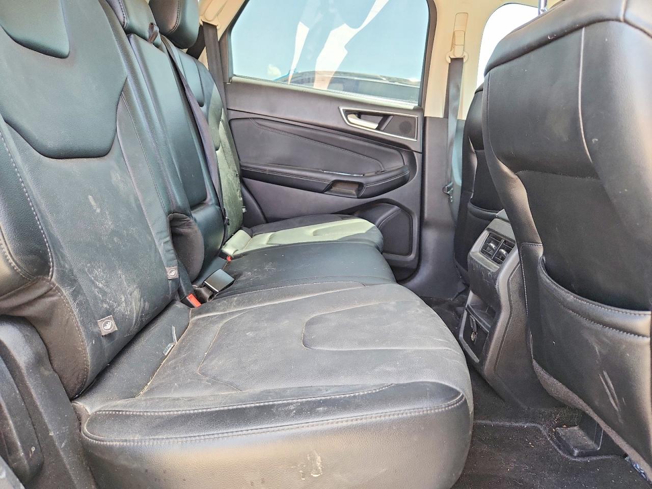 2015 Ford Edge Titanium White vin: 2FMTK3K96FBB06623