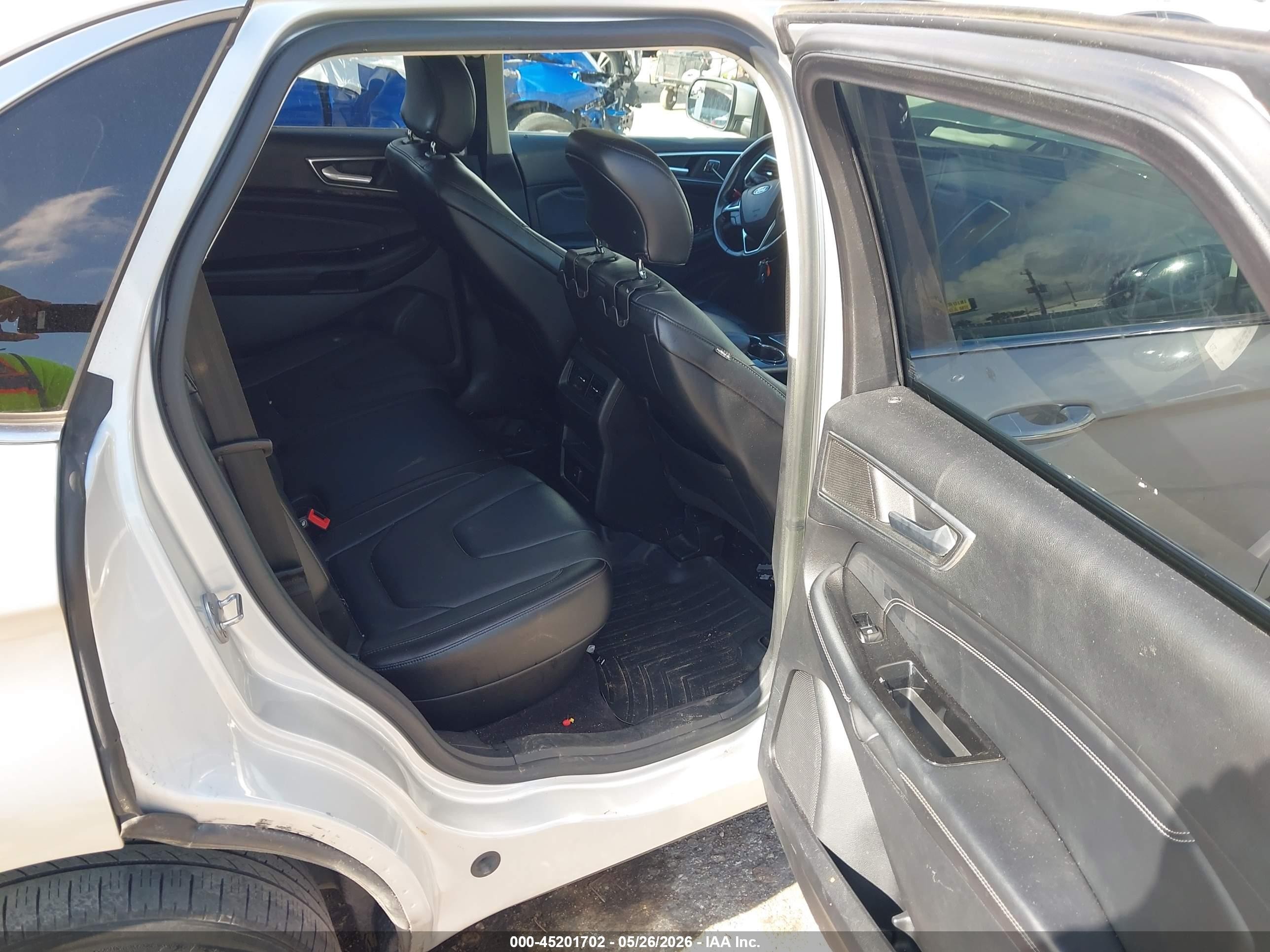 2015 Ford Edge Titanium Silver vin: 2FMTK3K96FBB06864