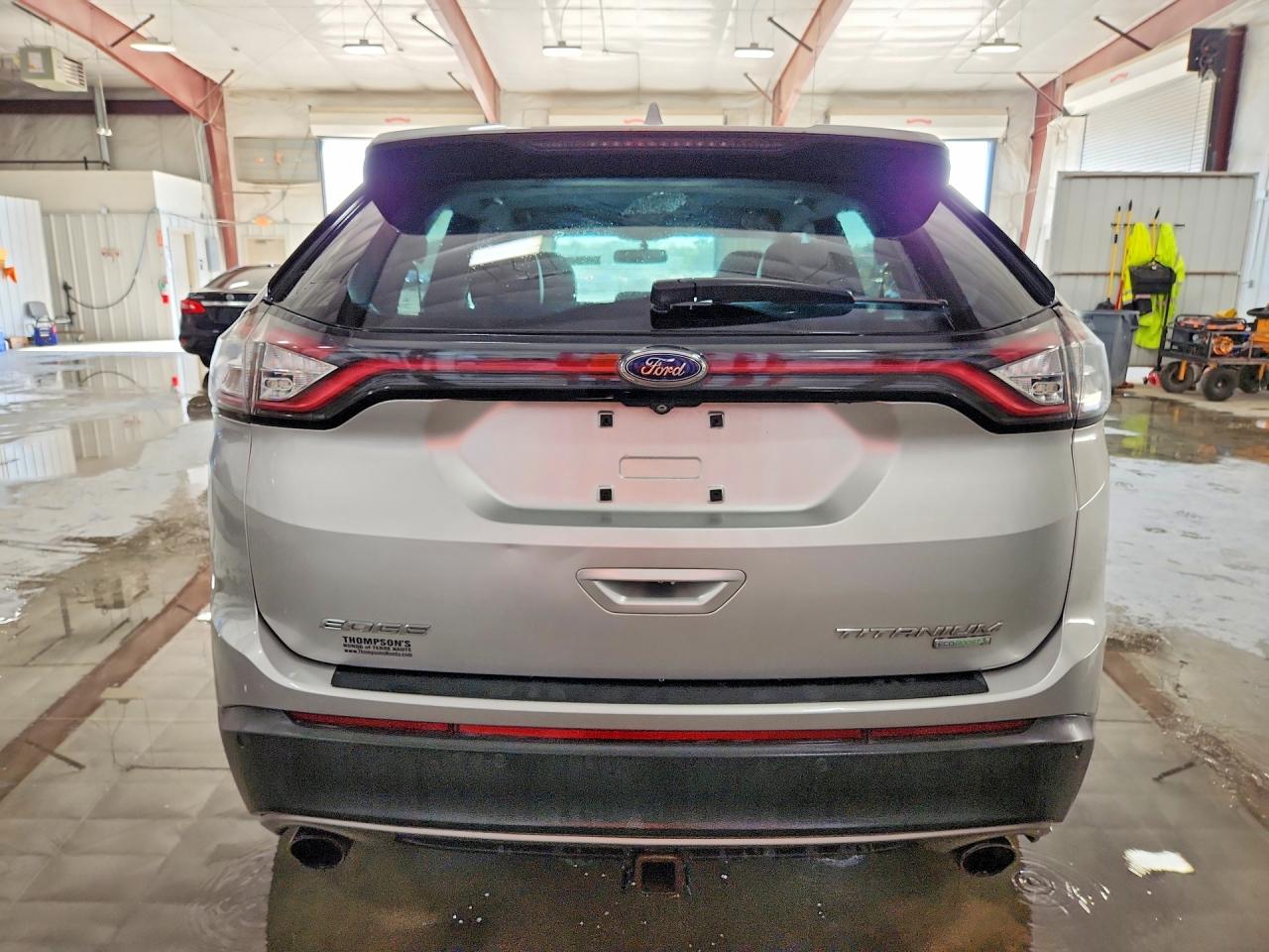 2015 Ford Edge Titanium Silver vin: 2FMTK3K96FBB32901
