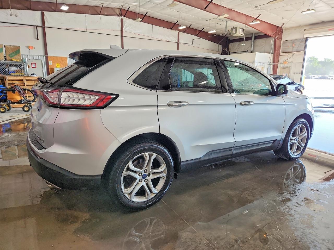 2015 Ford Edge Titanium Silver vin: 2FMTK3K96FBB32901