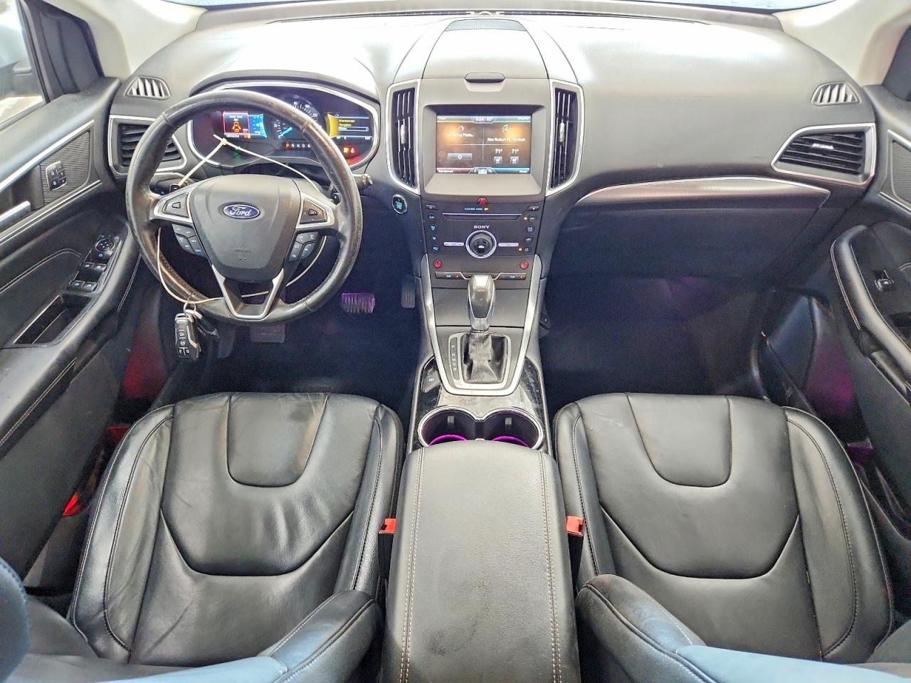 2015 Ford Edge Titanium Silver vin: 2FMTK3K96FBB32901