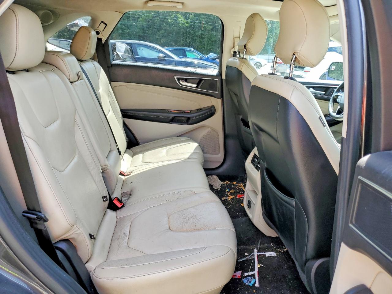 2015 Ford Edge Titanium Серый vin: 2FMTK3K97FBB16657