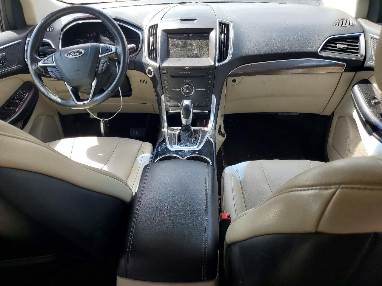 2015 Ford Edge Titanium Серый vin: 2FMTK3K97FBB16657