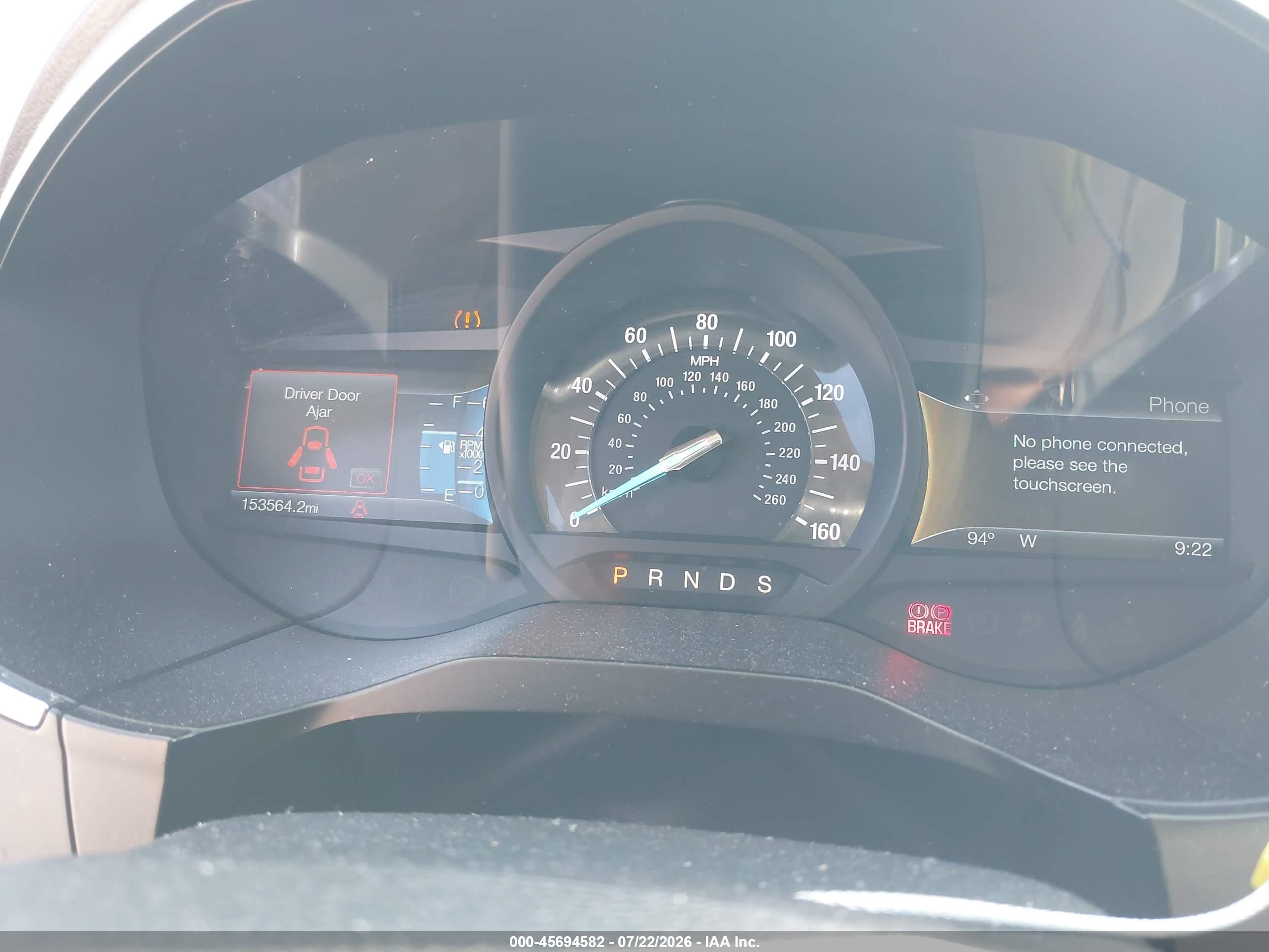 2015 Ford Edge Titanium Black vin: 2FMTK3K98FBB56357