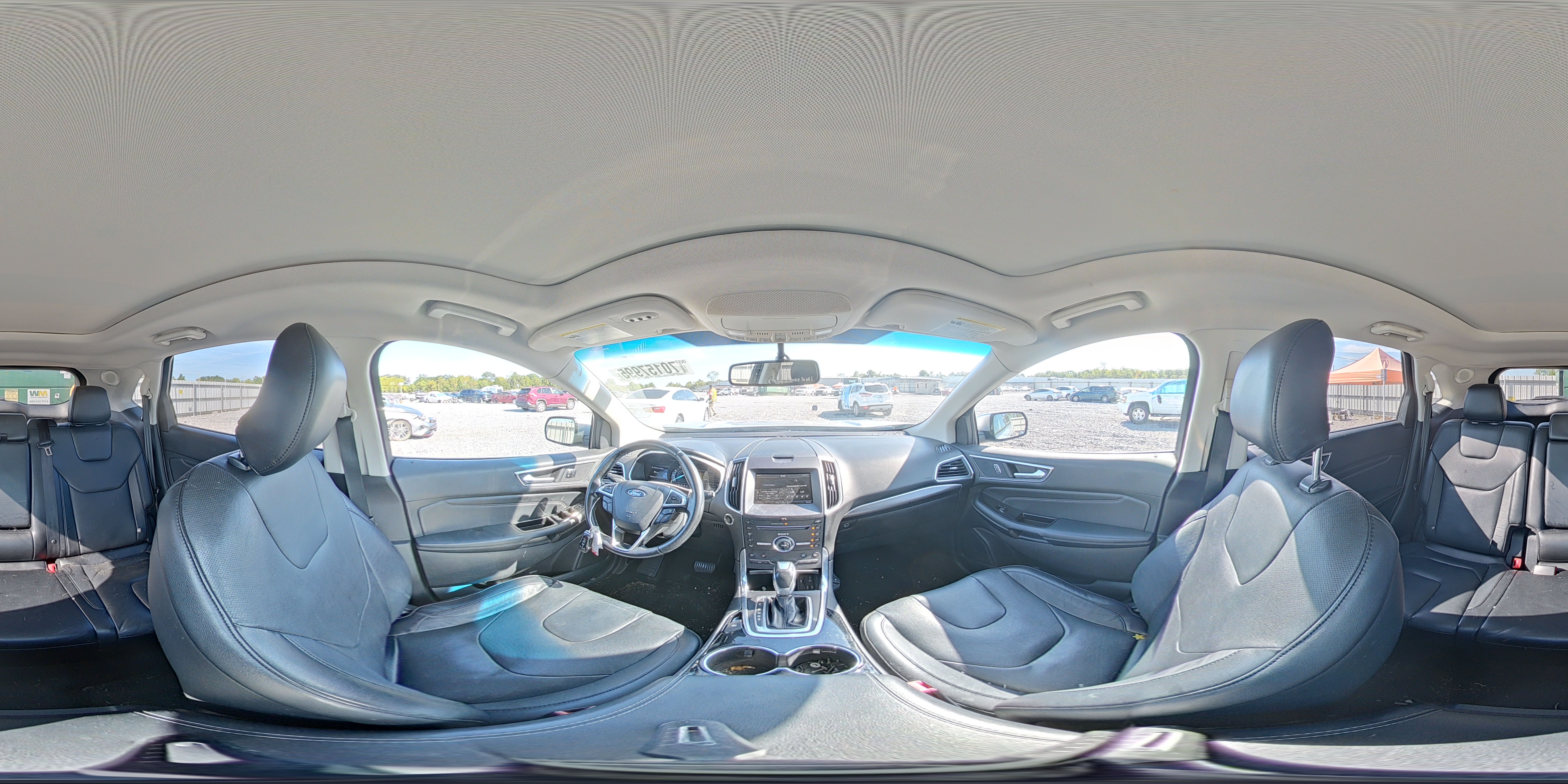 2015 Ford Edge Titanium Silver vin: 2FMTK3K99FBB04512