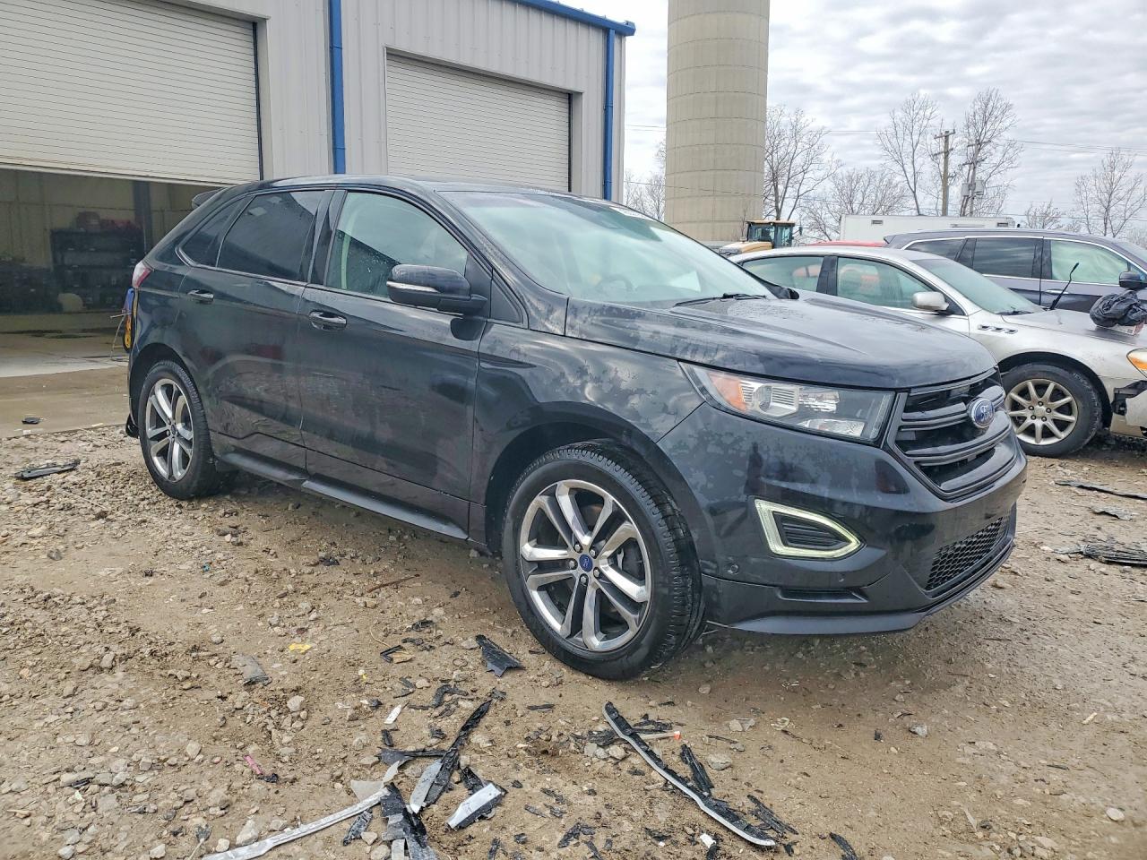 2015 Ford Edge Sport Black vin: 2FMTK4AP0FBB59971