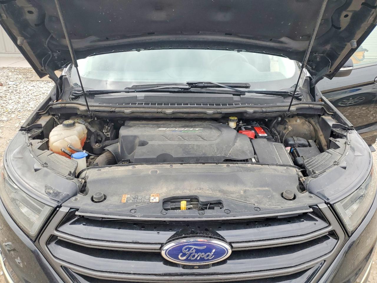 2015 Ford Edge Sport Black vin: 2FMTK4AP0FBB59971