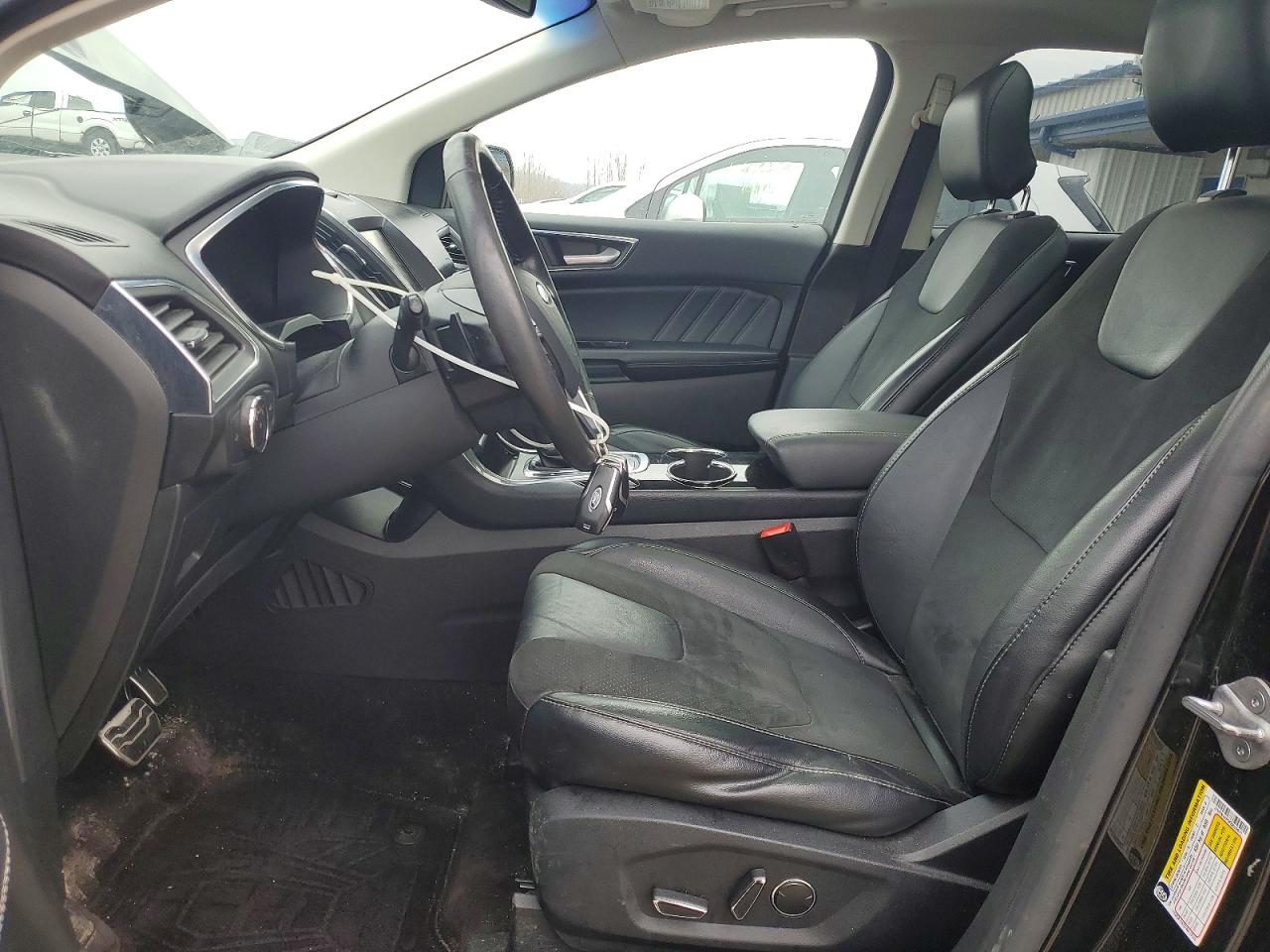 2015 Ford Edge Sport Black vin: 2FMTK4AP0FBB59971
