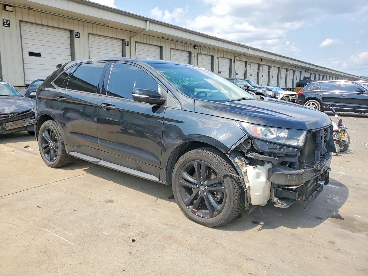 2015 Ford Edge Sport Black vin: 2FMTK4AP0FBC37102