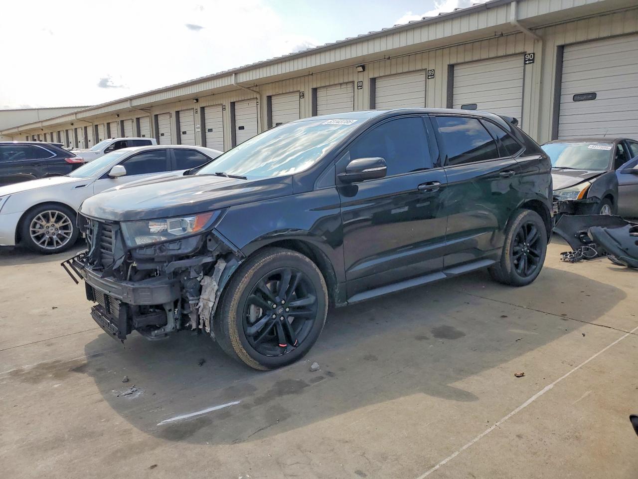 2015 Ford Edge Sport Black vin: 2FMTK4AP0FBC37102