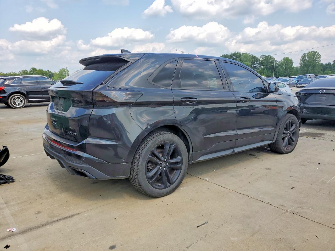 2015 Ford Edge Sport Black vin: 2FMTK4AP0FBC37102
