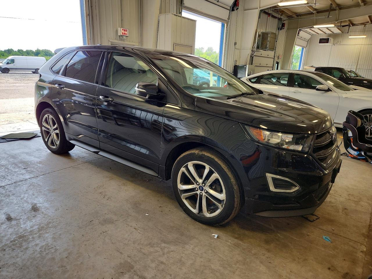 2015 Ford Edge Sport Black vin: 2FMTK4AP2FBB05734