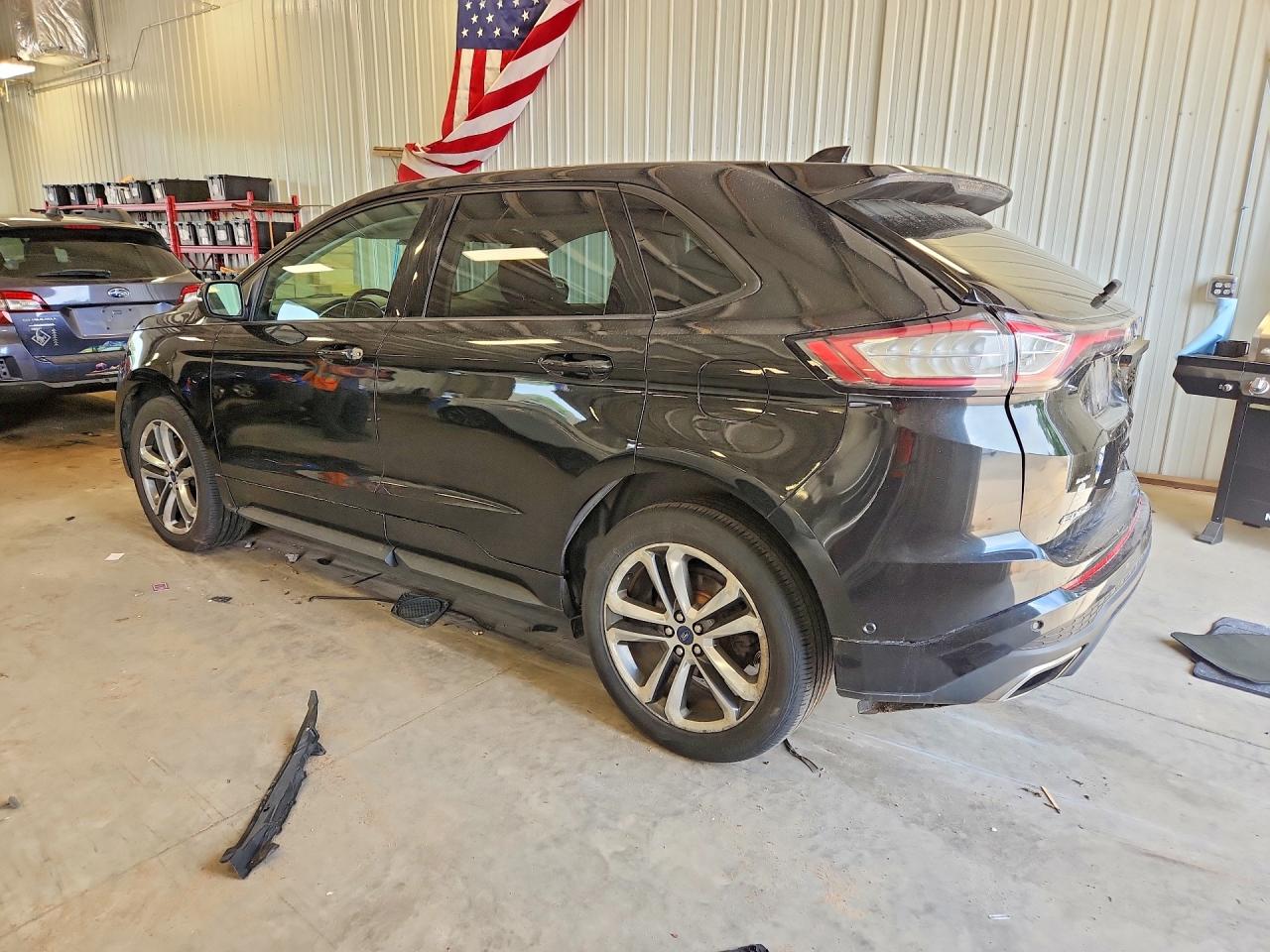 2015 Ford Edge Sport Black vin: 2FMTK4AP2FBB05734