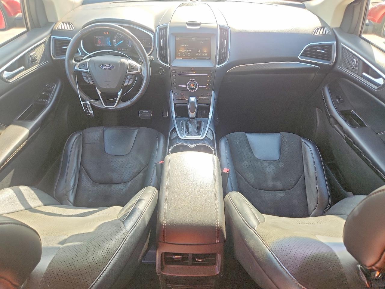 2015 Ford Edge Sport Red vin: 2FMTK4AP2FBB59762