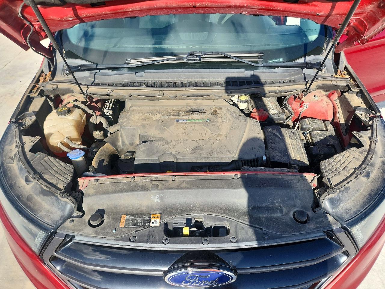 2015 Ford Edge Sport Red vin: 2FMTK4AP2FBB59762