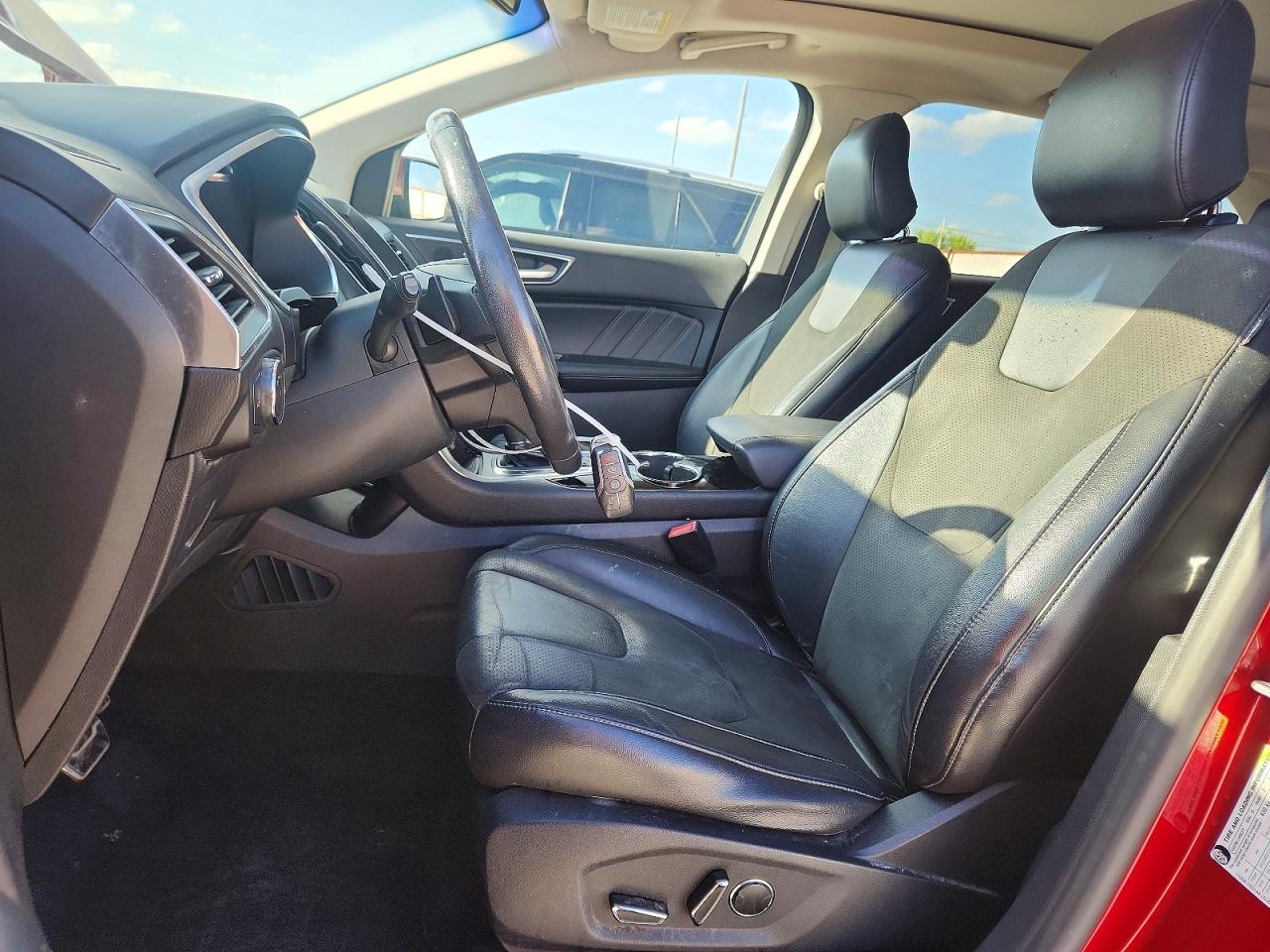 2015 Ford Edge Sport Red vin: 2FMTK4AP2FBB59762
