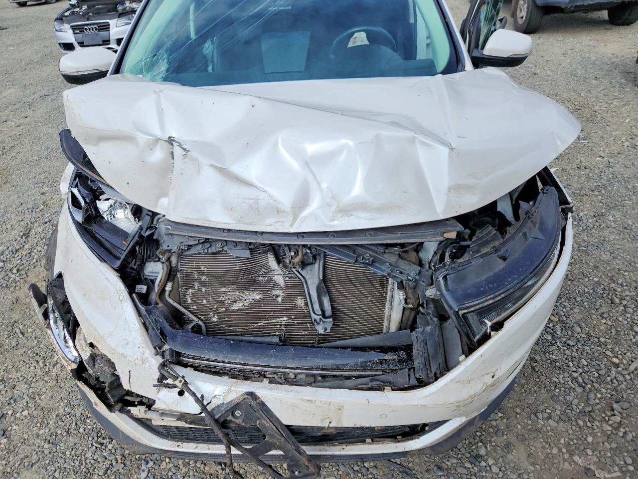 2015 Ford Edge Sport White vin: 2FMTK4AP2FBB67781