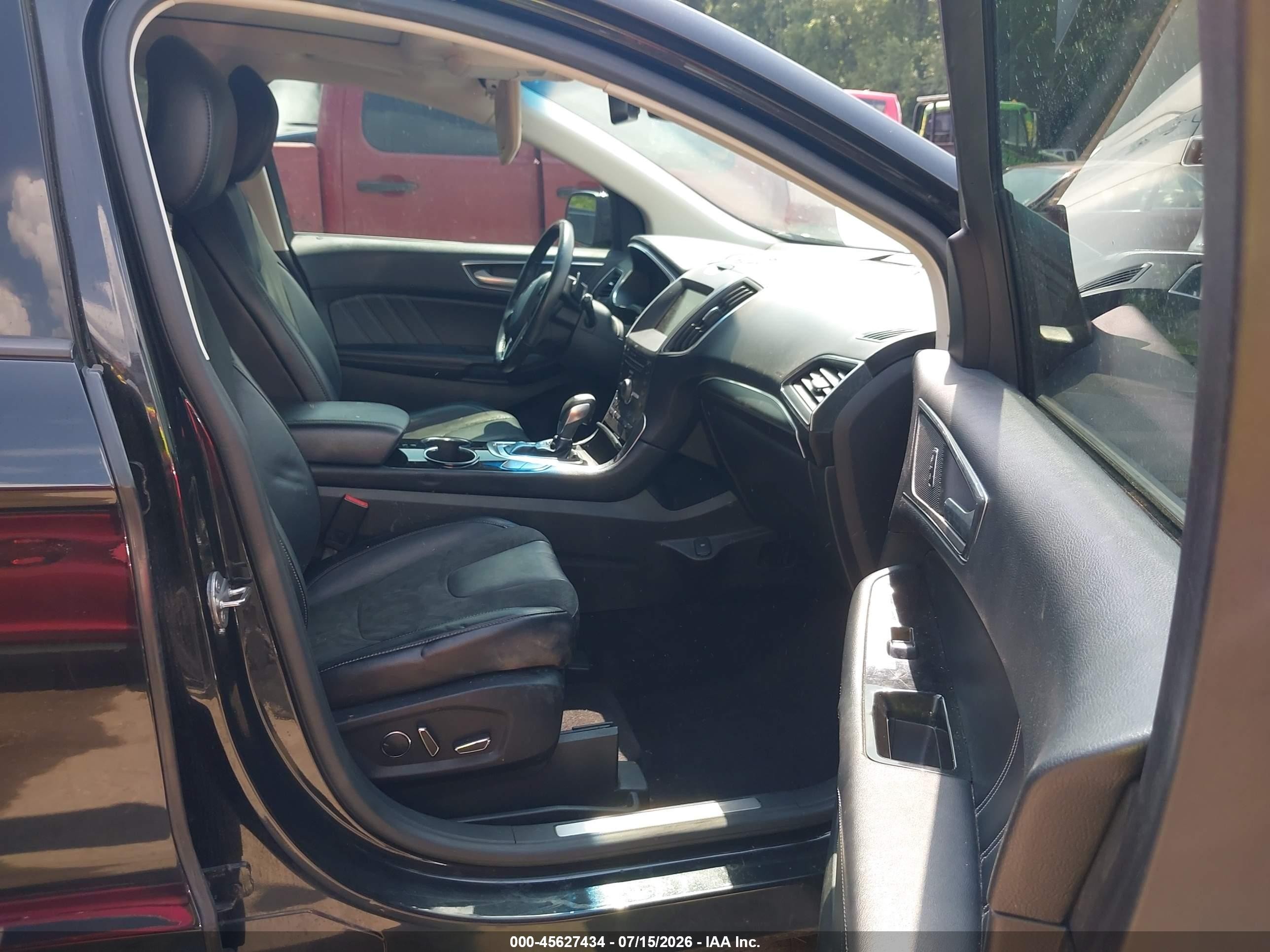 2015 Ford Edge Sport Black vin: 2FMTK4AP3FBC17362
