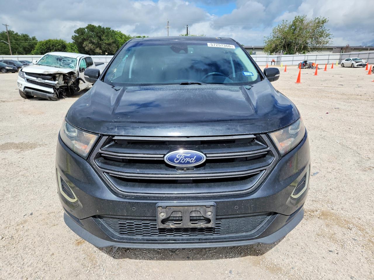 2015 Ford Edge Sport Black vin: 2FMTK4AP3FBC20441