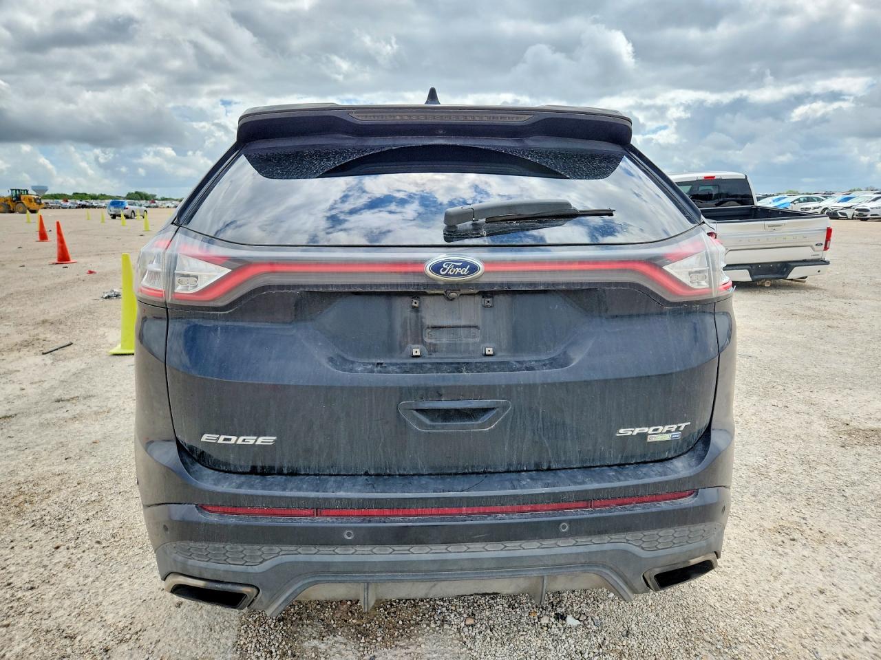2015 Ford Edge Sport Black vin: 2FMTK4AP3FBC20441