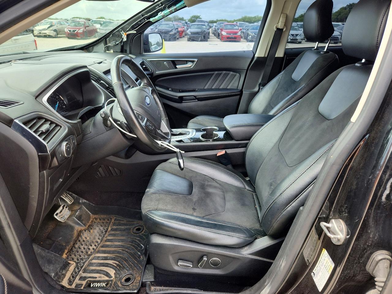 2015 Ford Edge Sport Black vin: 2FMTK4AP3FBC20441