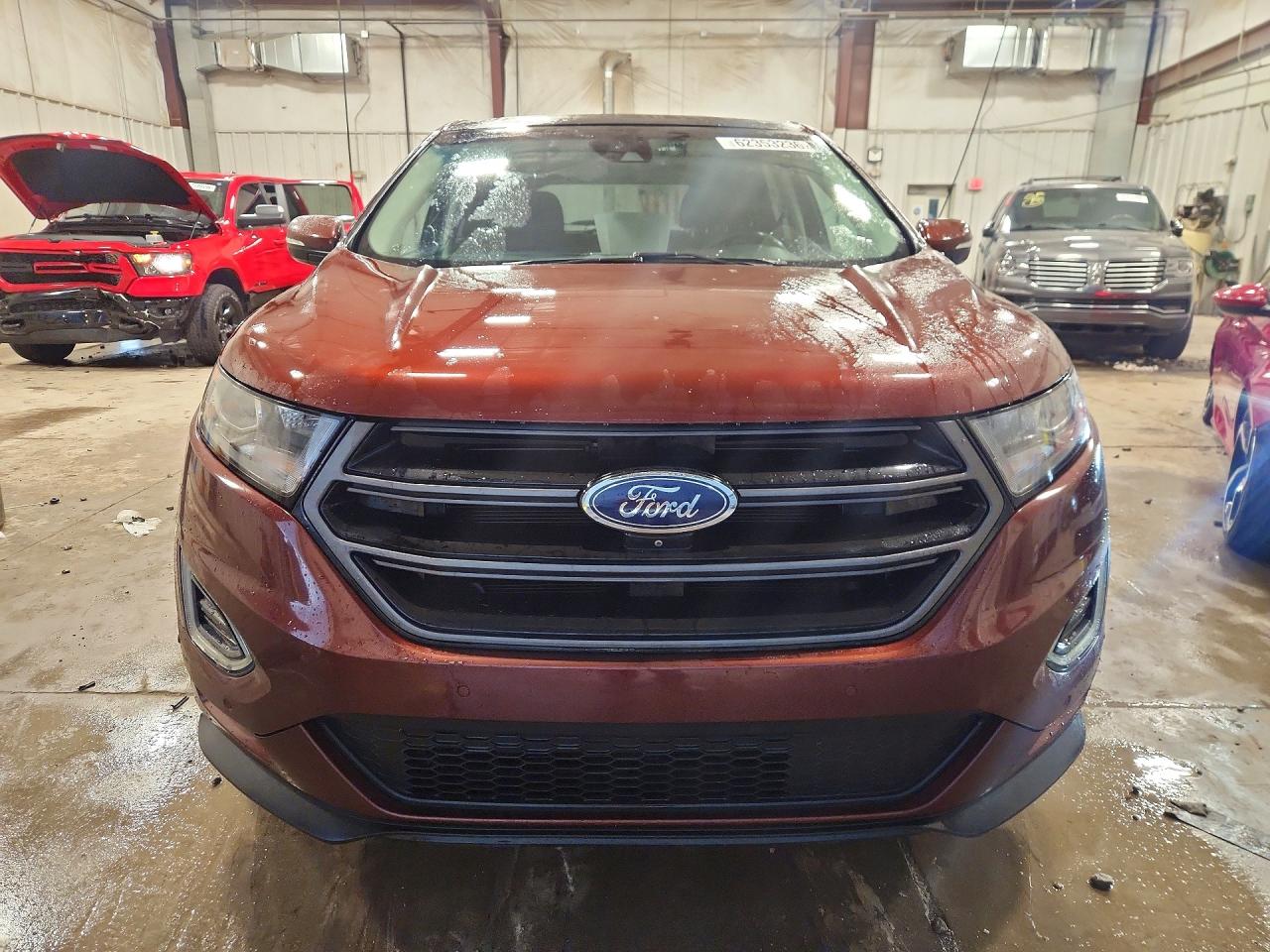 2015 Ford Edge Sport Brown vin: 2FMTK4AP4FBB03094