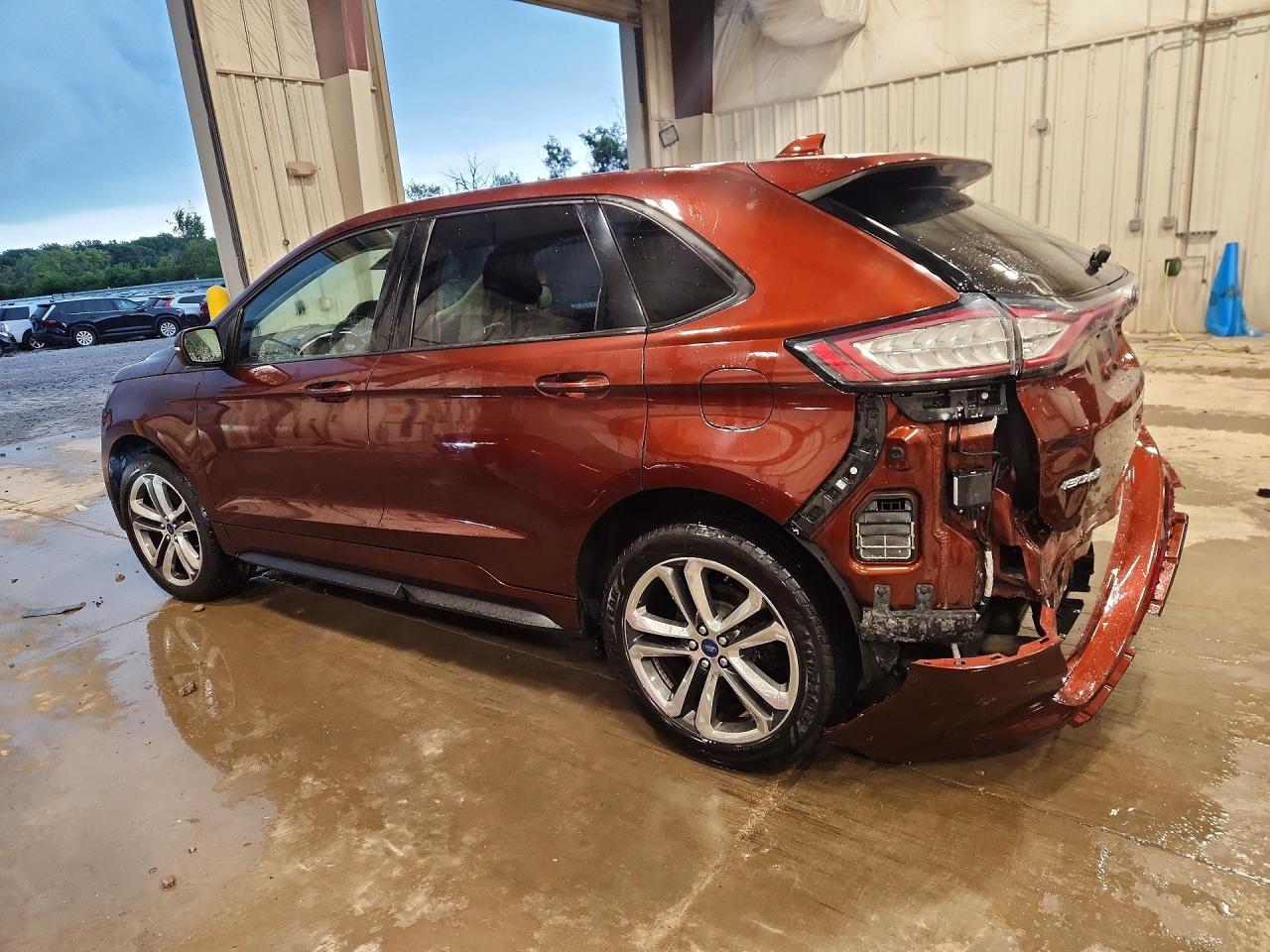 2015 Ford Edge Sport Brown vin: 2FMTK4AP4FBB03094