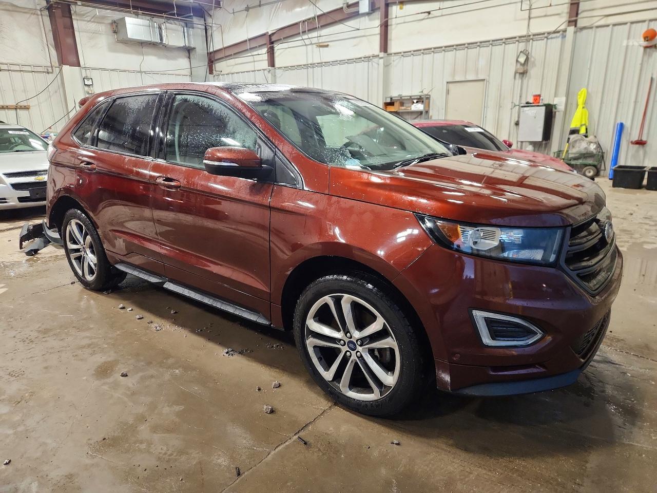 2015 Ford Edge Sport Brown vin: 2FMTK4AP4FBB03094