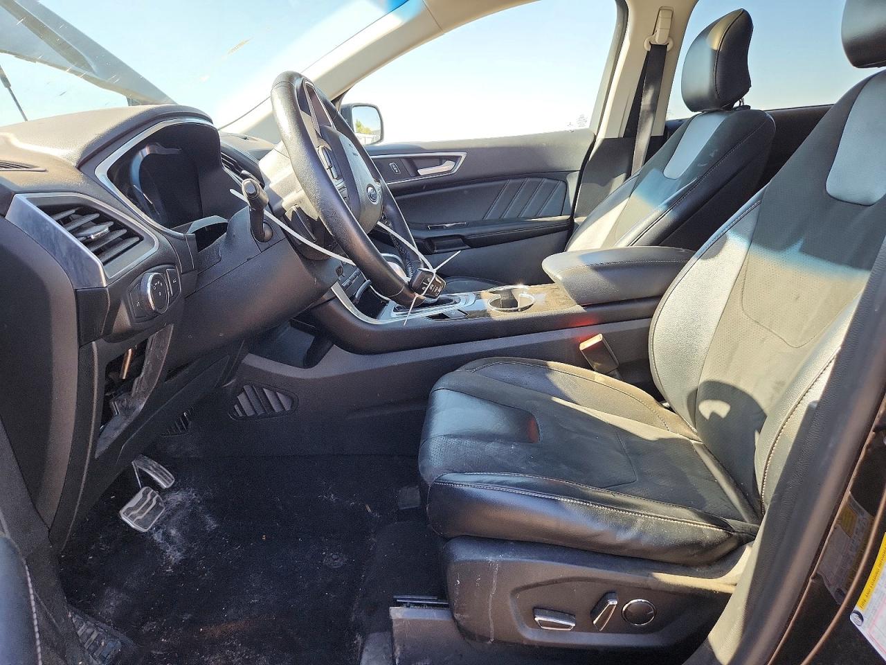 2015 Ford Edge Black vin: 2FMTK4AP4FBB67118