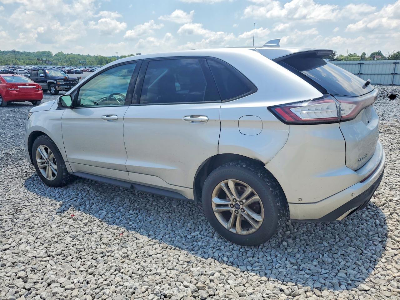 2015 Ford Edge Sport Silver vin: 2FMTK4AP4FBC33621
