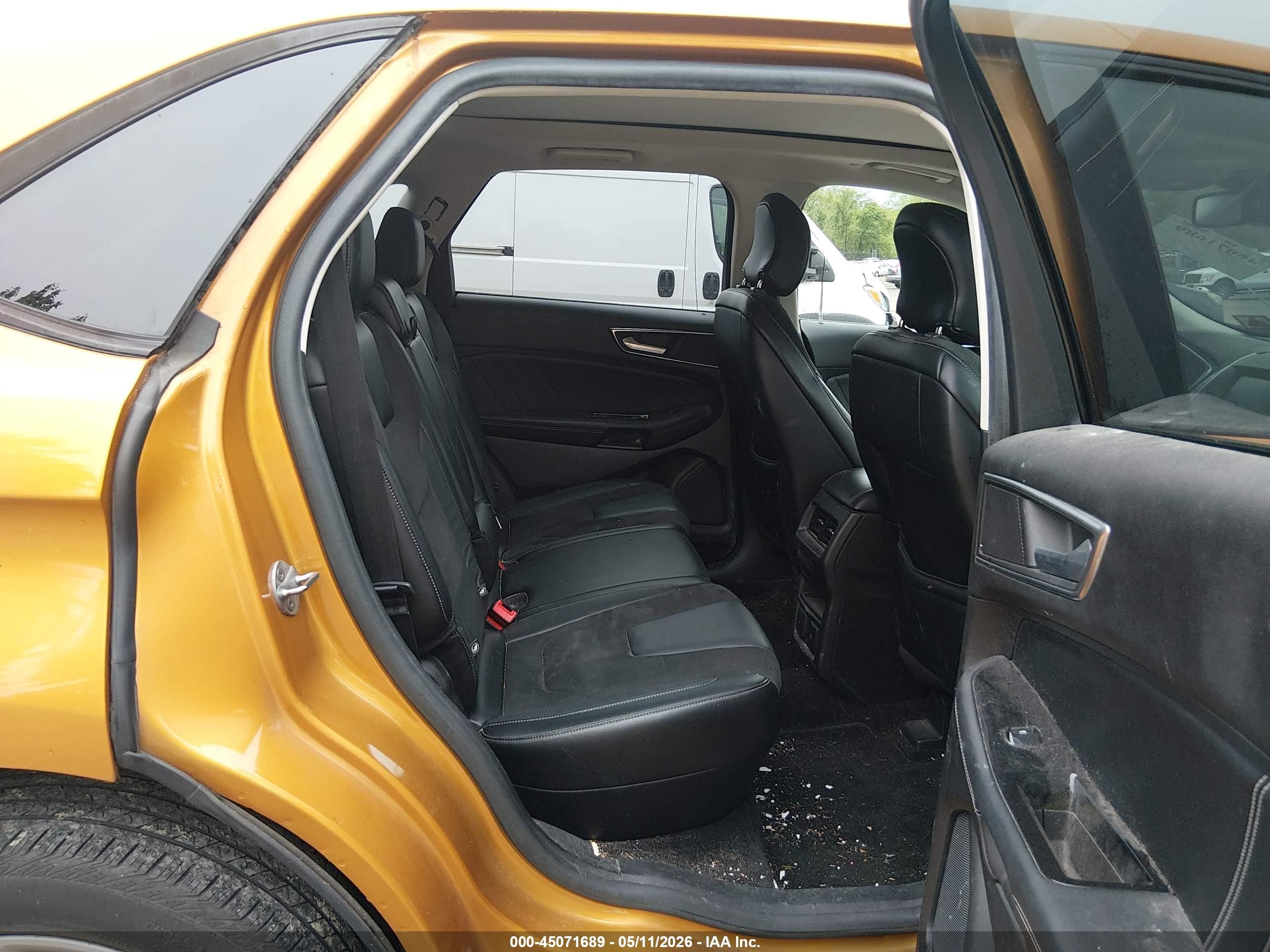 2015 Ford Edge Sport Orange vin: 2FMTK4AP5FBB11821