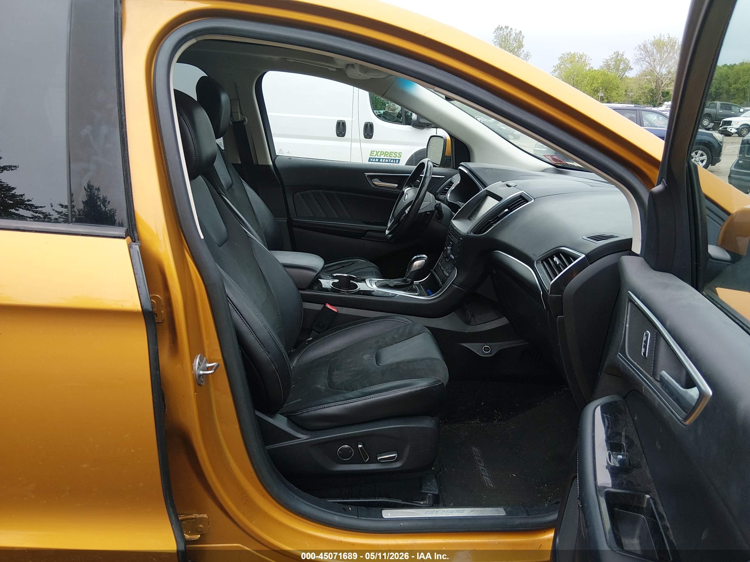 2015 Ford Edge Sport Orange vin: 2FMTK4AP5FBB11821