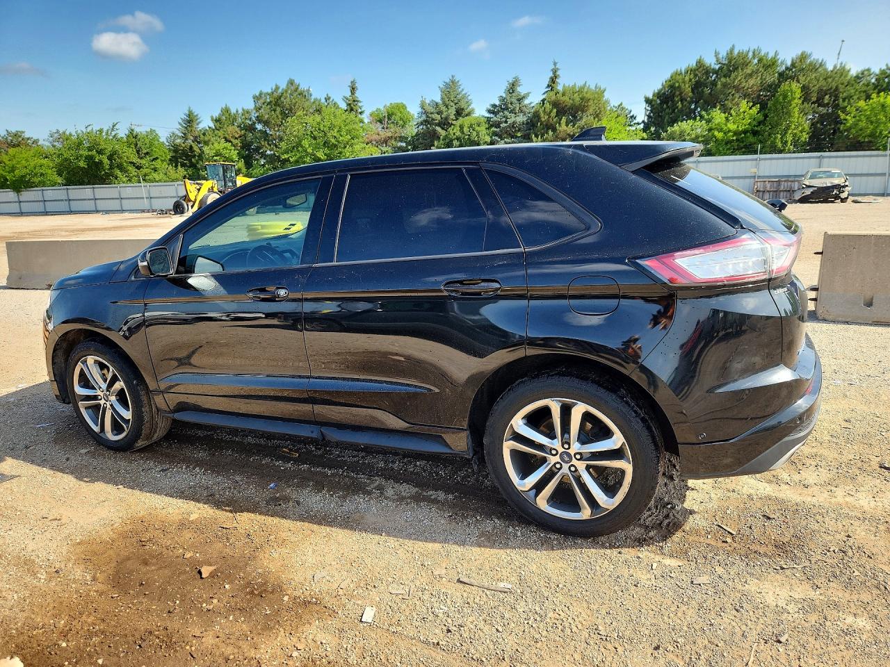 2015 Ford Edge Sport Black vin: 2FMTK4AP5FBB49839