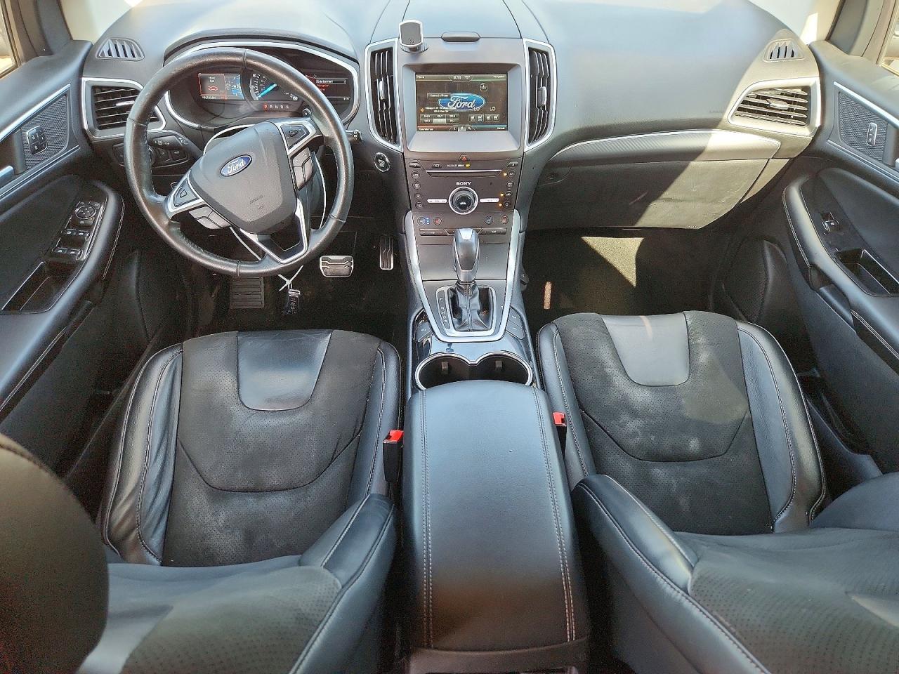 2015 Ford Edge Sport Black vin: 2FMTK4AP5FBB49839
