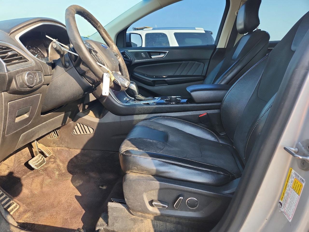 2015 Ford Edge Sport Silver vin: 2FMTK4AP6FBB88312