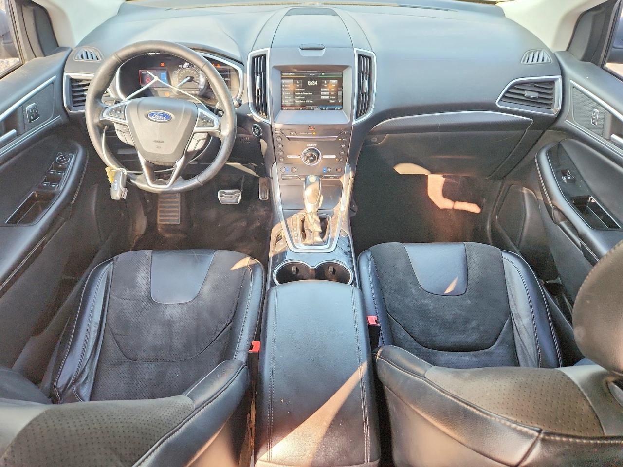 2015 Ford Edge Sport Silver vin: 2FMTK4AP6FBB88312
