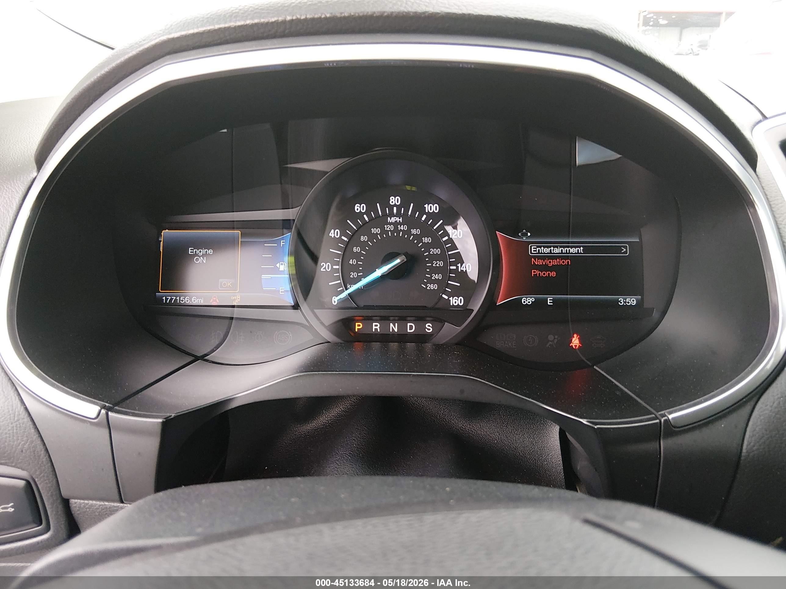 2015 Ford Edge Sport Серебряный vin: 2FMTK4AP6FBC11734