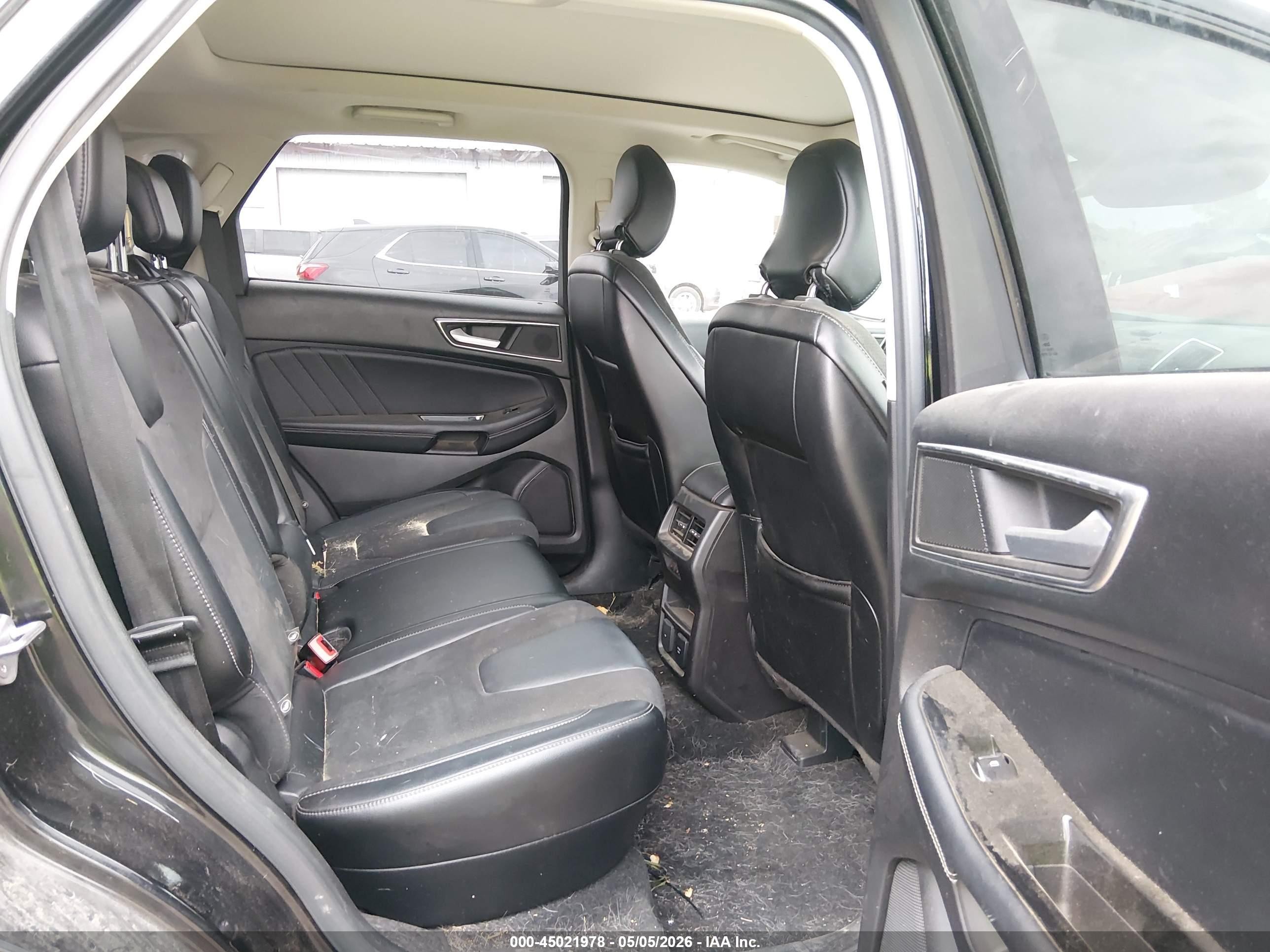 2015 Ford Edge Sport Black vin: 2FMTK4AP7FBB35988