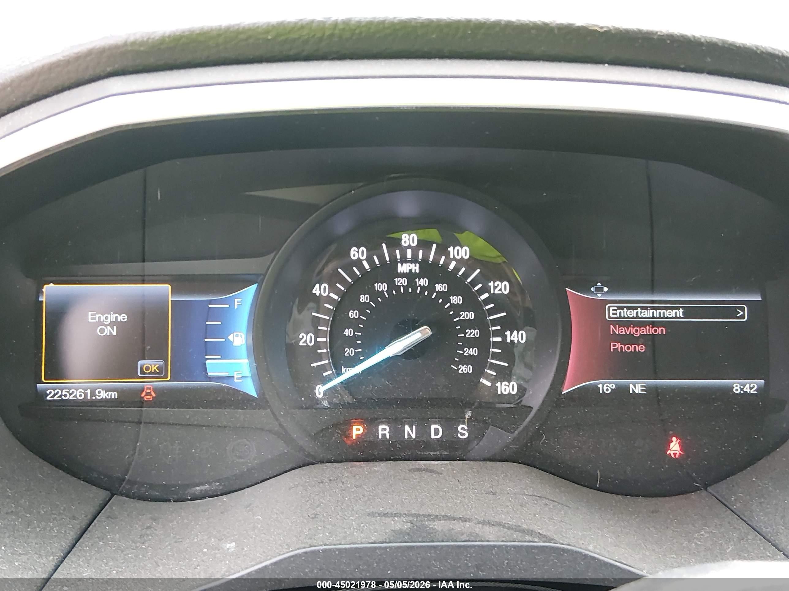 2015 Ford Edge Sport Black vin: 2FMTK4AP7FBB35988