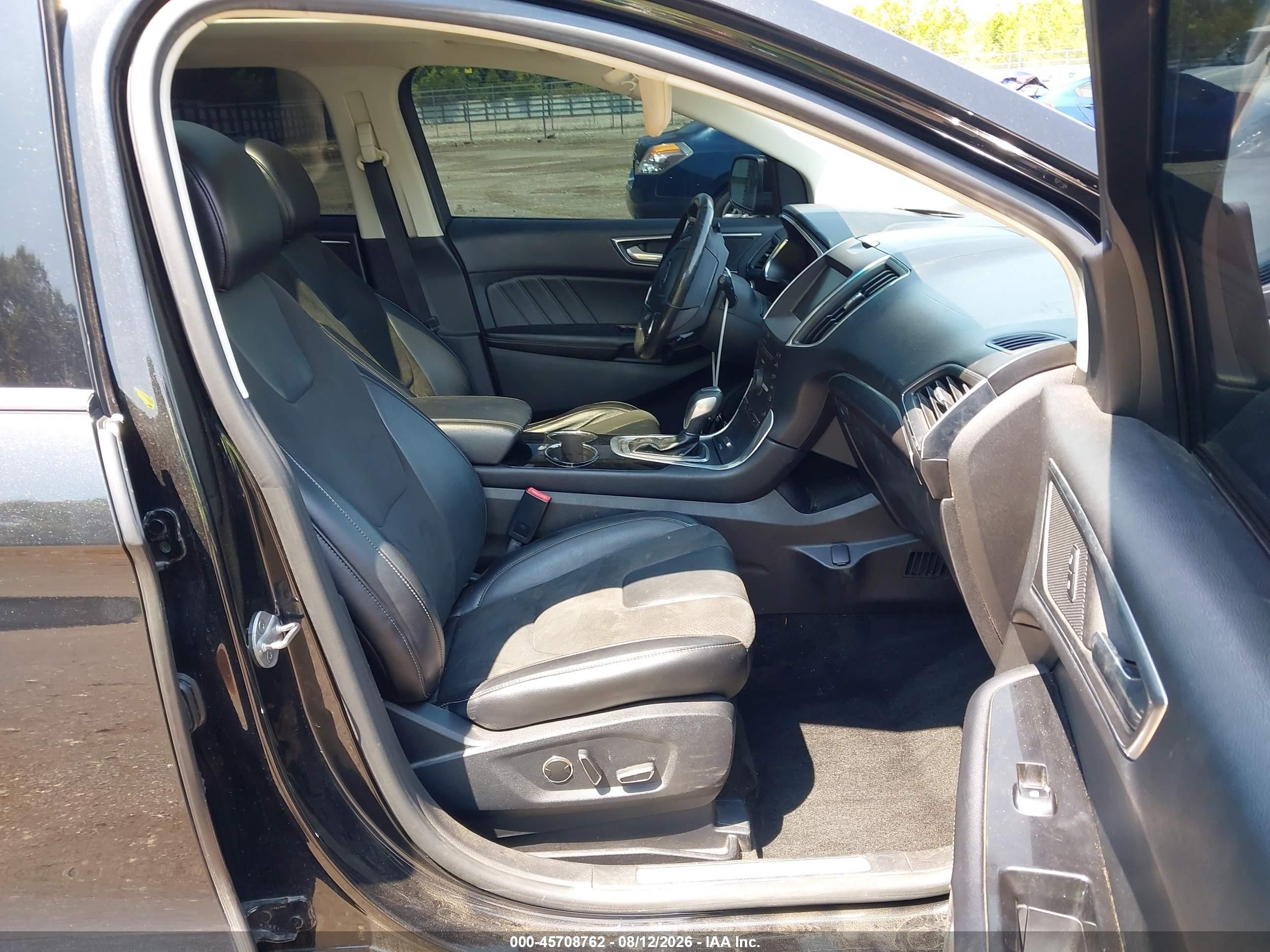 2015 Ford Edge Sport Black vin: 2FMTK4AP7FBB58574