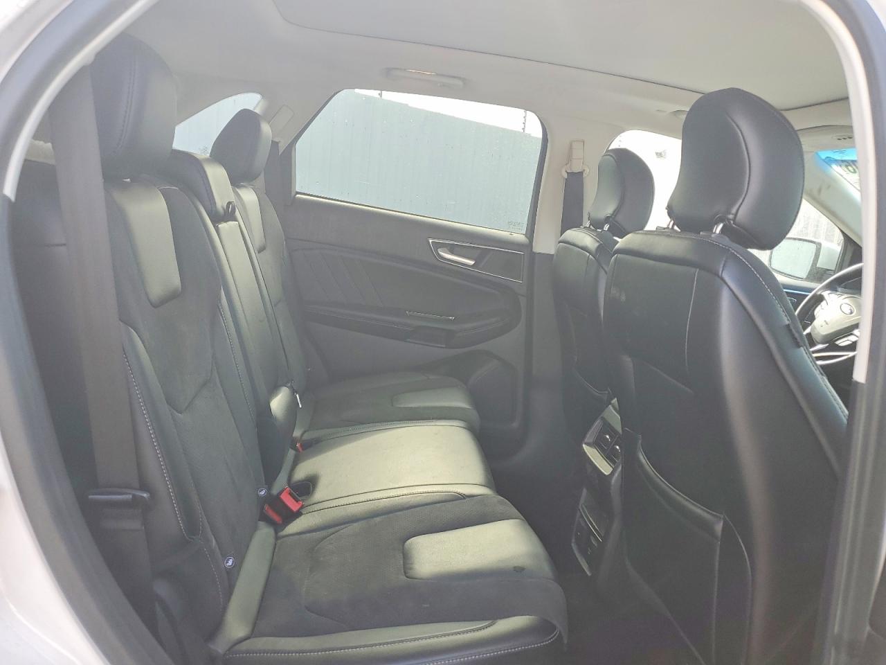 2015 Ford Edge Sport White vin: 2FMTK4AP8FBB73326