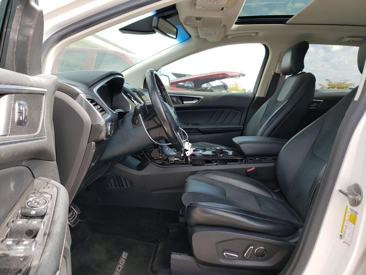 2015 Ford Edge Sport Белый vin: 2FMTK4AP9FBB02846