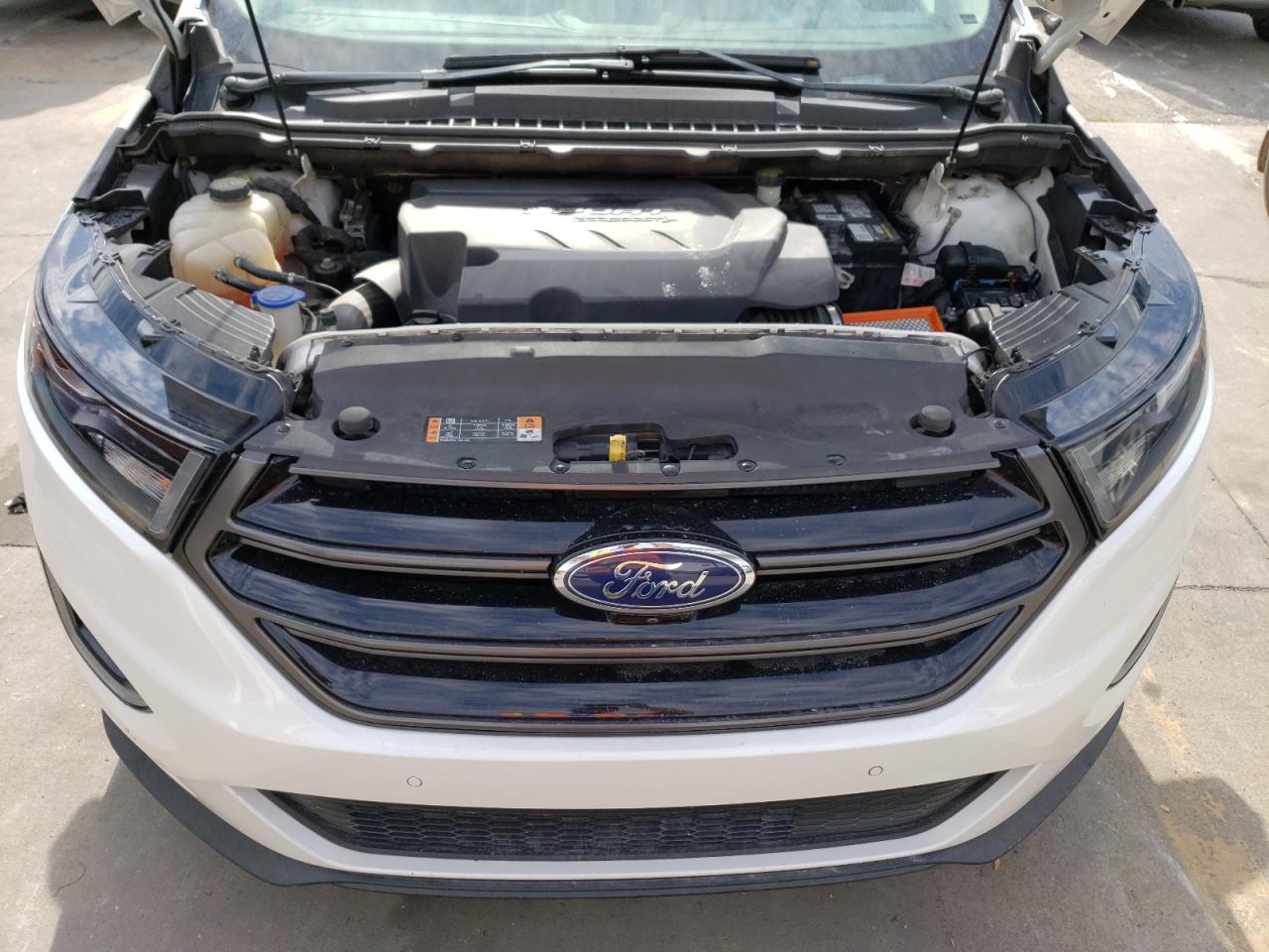 2015 Ford Edge Sport Белый vin: 2FMTK4AP9FBB02846