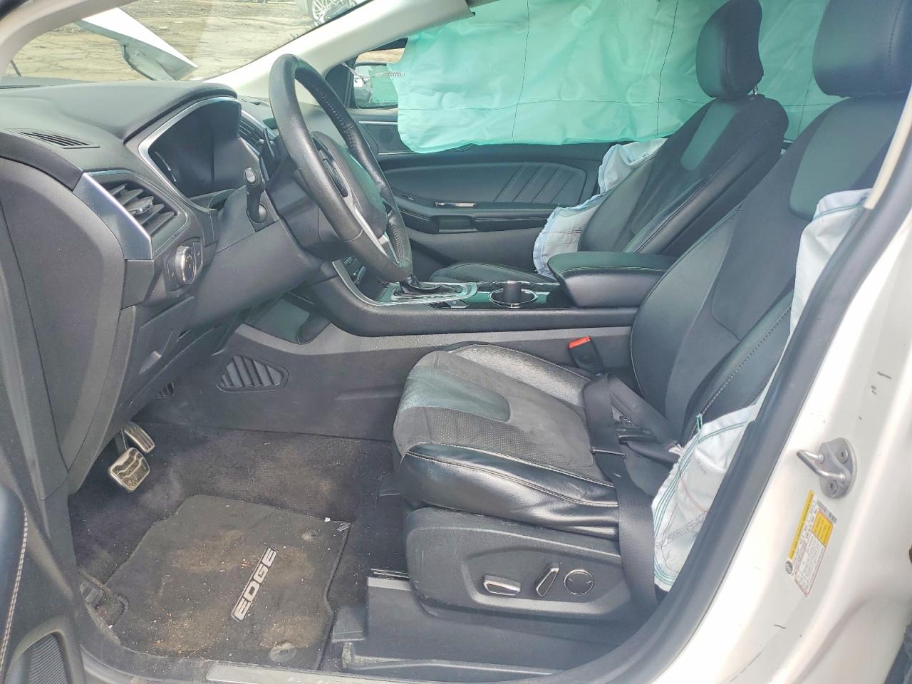 2015 Ford Edge Sport Белый vin: 2FMTK4AP9FBB90362