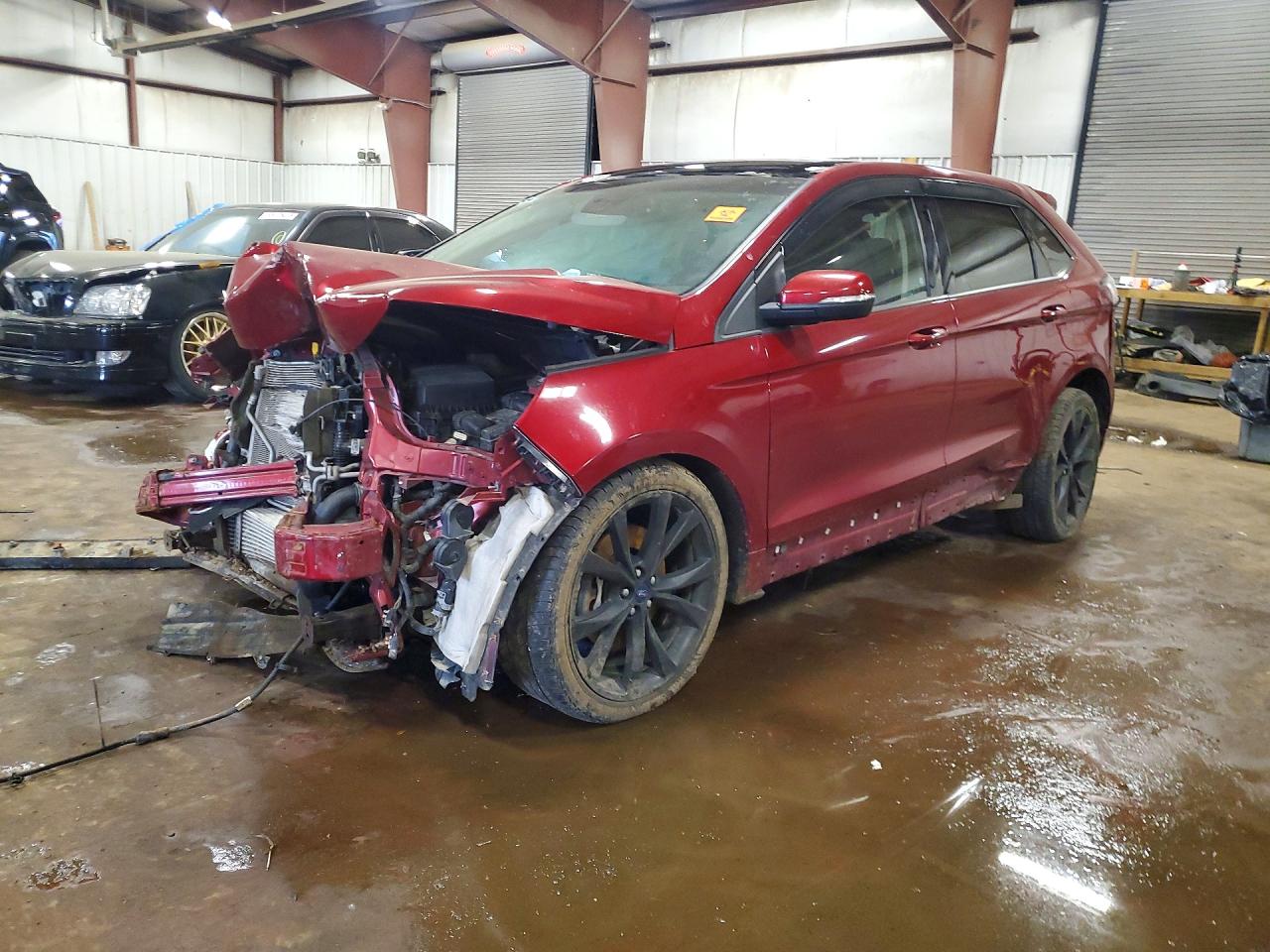2015 Ford Edge Sport Красный vin: 2FMTK4APXFBB40098