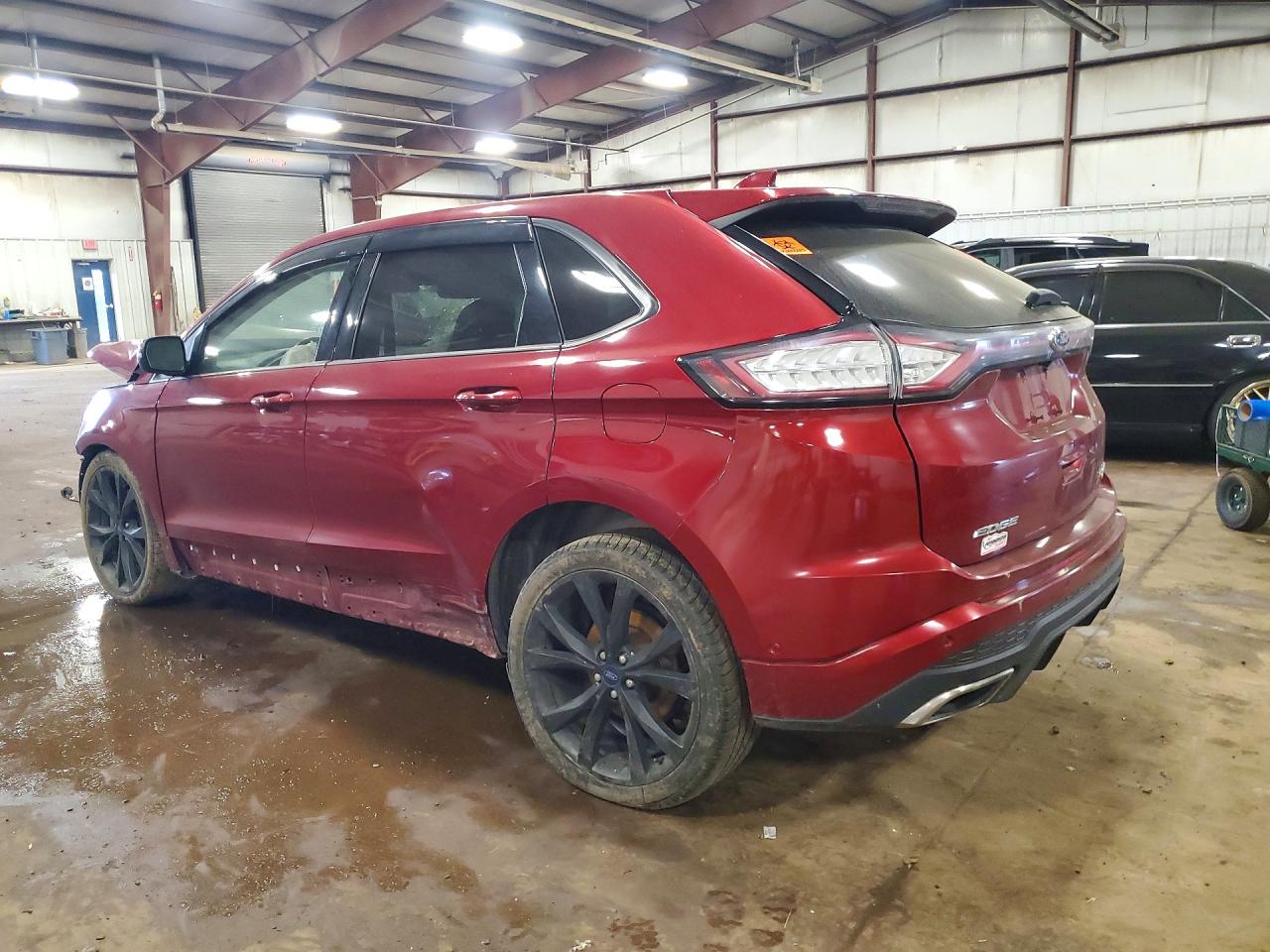 2015 Ford Edge Sport Red vin: 2FMTK4APXFBB40098