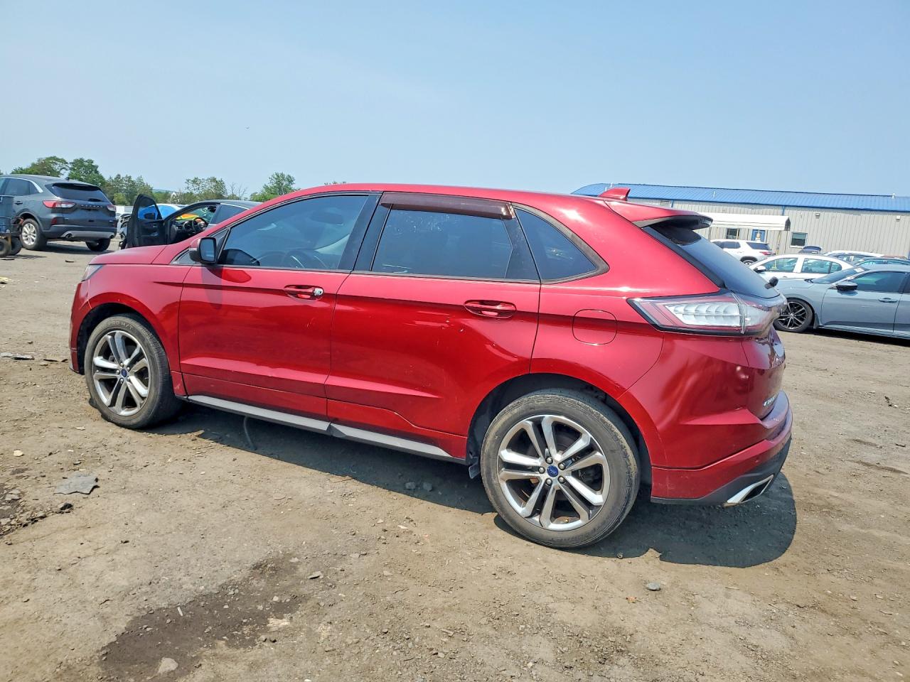2015 Ford Edge Sport Red vin: 2FMTK4APXFBB55748